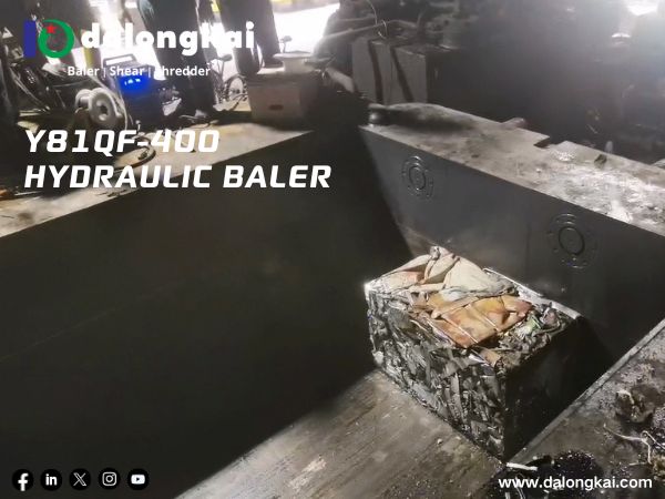 Y81QF-400 baler in Philippine