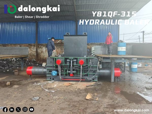 dalongkai® Y81QF-315 Steel Scrap Baler in Taizhou city, China