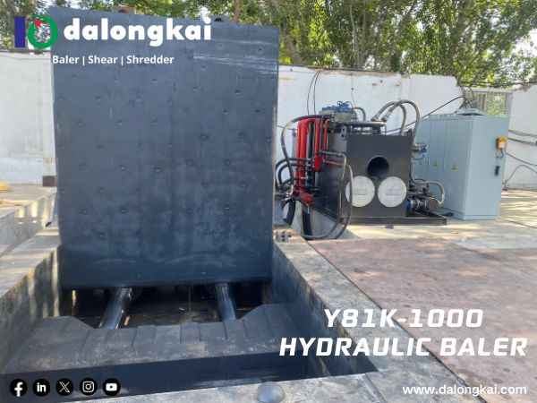 Y81K-1000 four compression scrap baler in CHINA